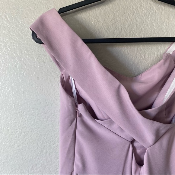 Dessy Collection Suede Rose 2987 Bridesmaid Dress - Picture 6 of 9